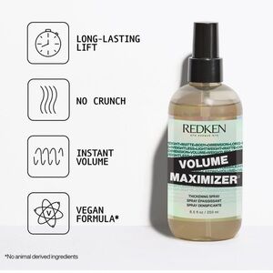 Redken VOLUME MAXIMIZER Lightweight Volumizing Spray for Thicker Looking Hair